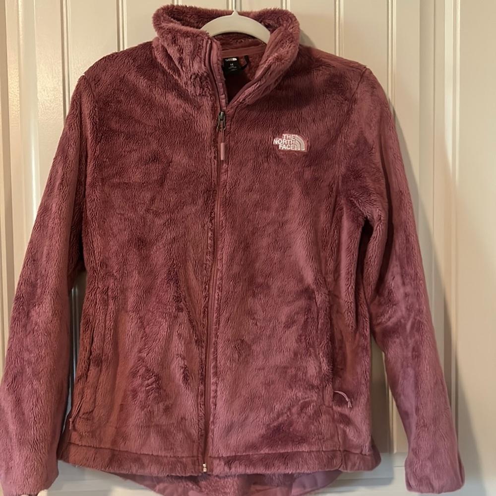 North Face Pink zip up